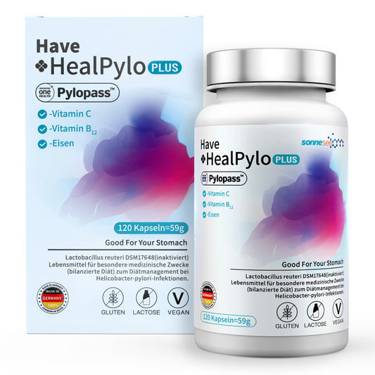 Pylopass plus gegen Helicobacter pylori