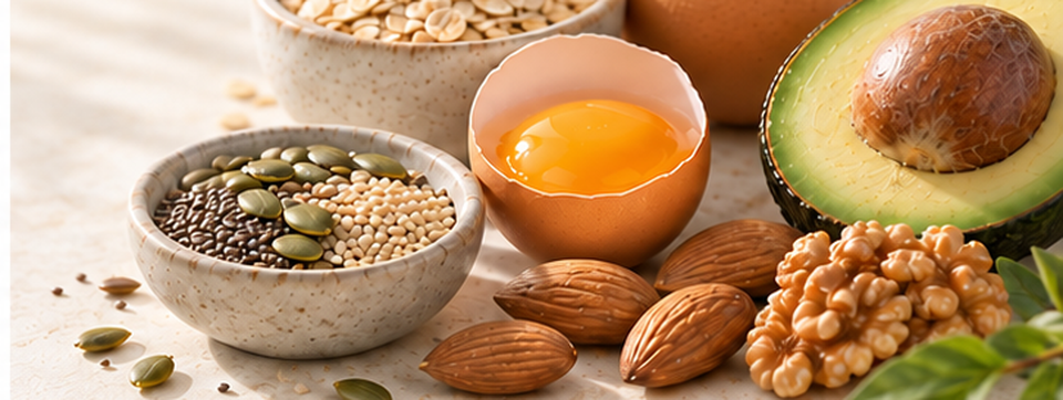 Biotin in Lebensmitteln – Symbolbild