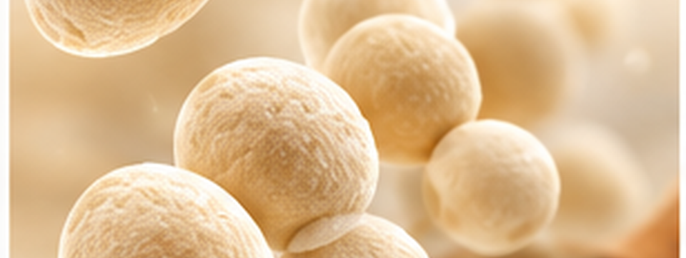 Illustrative Darstellung der Zellform von Saccharomyces boulardii
