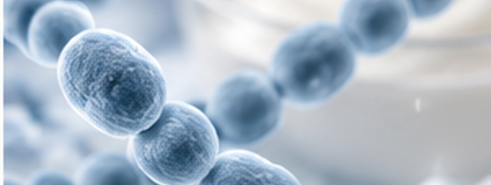 Illustrative Darstellung der Zellform von Streptococcus thermophilus