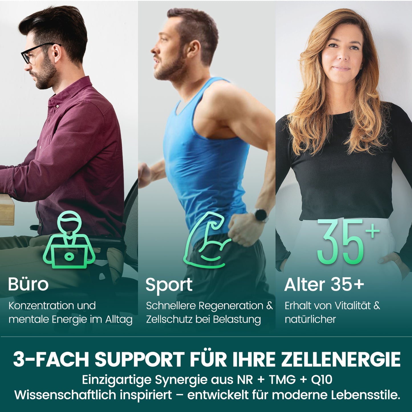 NAD⁺ NR Komplex 90 Kapseln