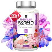 Sonnesee Premium FloraFem Kulturen Komplex 12 Bakterienstämme mit Mit D-Mannose, Cranberry, Zink und Vitaminen