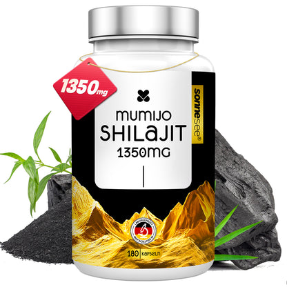 Sonnesee Mumijo Shilajit 1350 mg 180 Kapseln