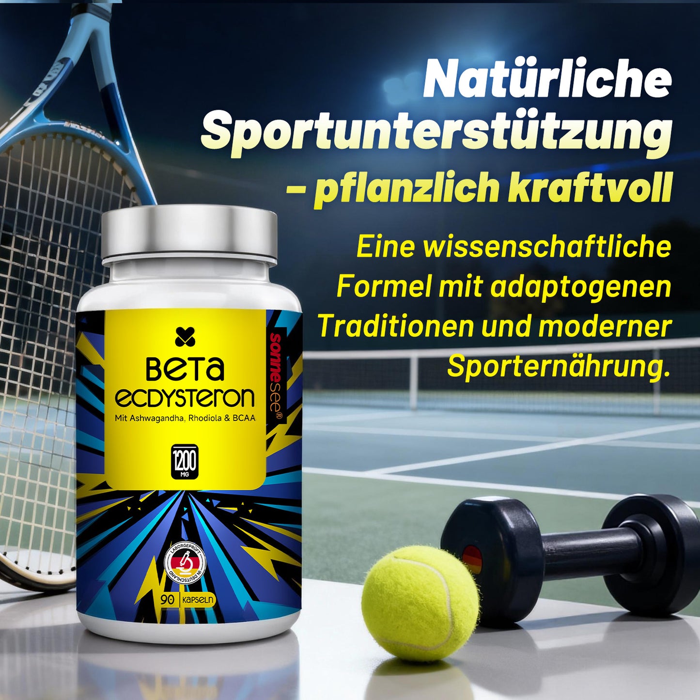 sonnesee Beta Ecdysteron 90 Kps 1200mg