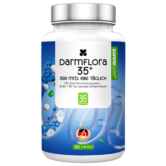 SonneSee Darmflora 35+, Dose mit 90 Kapseln
