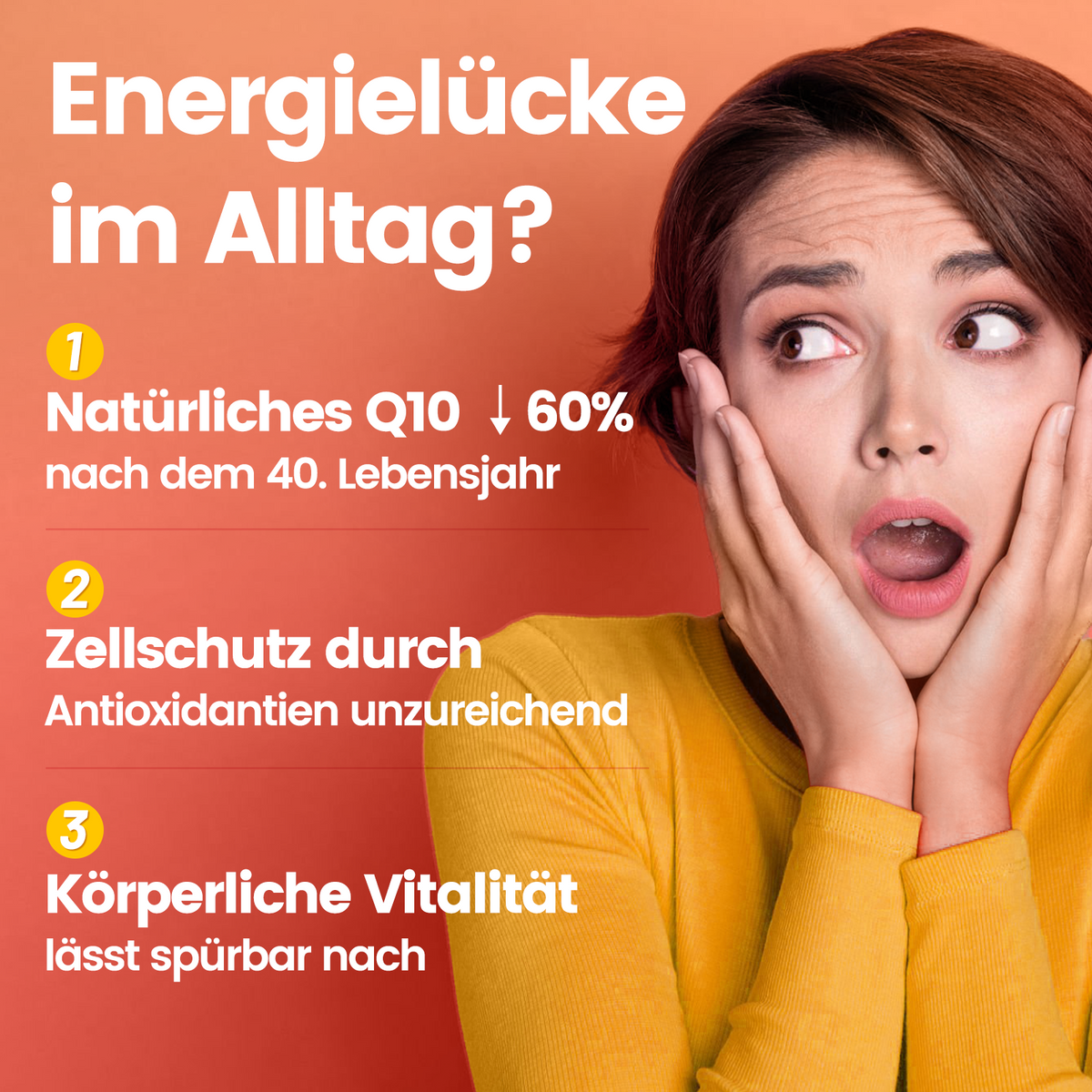 Sonnesee Coenzym Q10 120 Kapseln hochwertiges 4 Monate Vorrat mit Vitamin E 50mg aus pflanzlicher Fermentation Vegan