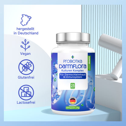 Darmflora 23 Bakterienstämme