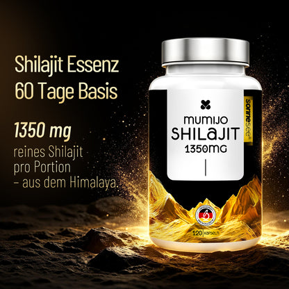 Sonnesee Mumijo Shilajit 1350 mg – Hochdosierter Naturstoff für deine tägliche Routine