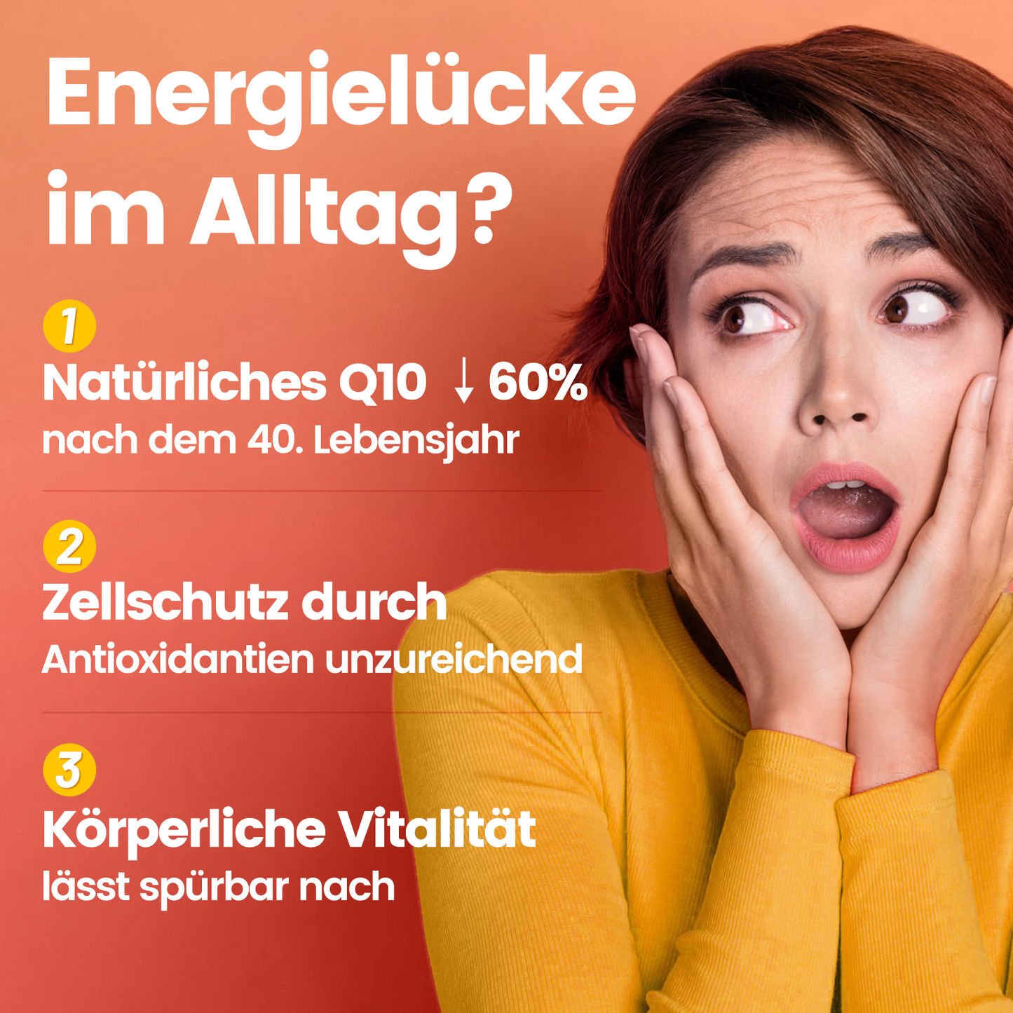 Sonnesee Coenzym Q10 120 Kapseln hochwertiges 4 Monate Vorrat mit Vitamin E 50mg aus pflanzlicher Fermentation Vegan