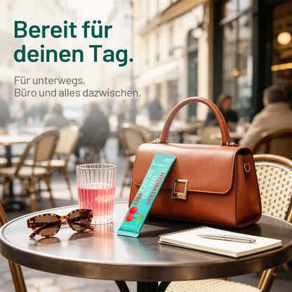 Sonnesee Elektrolyte Pulver   – 30 Sticks | Zuckerfrei | Mit Natrium, Kalium & Magnesium | Elektrolyt Getränkepulver für tägliche Hydration | Vegan