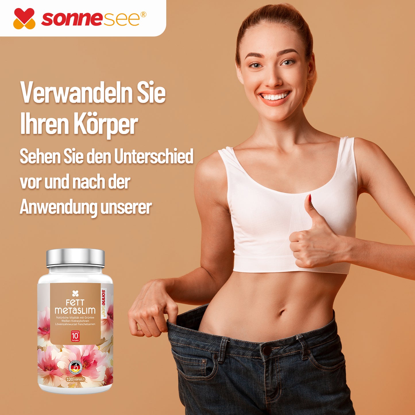 Sonnesee Fett metaslim  120 Kapseln