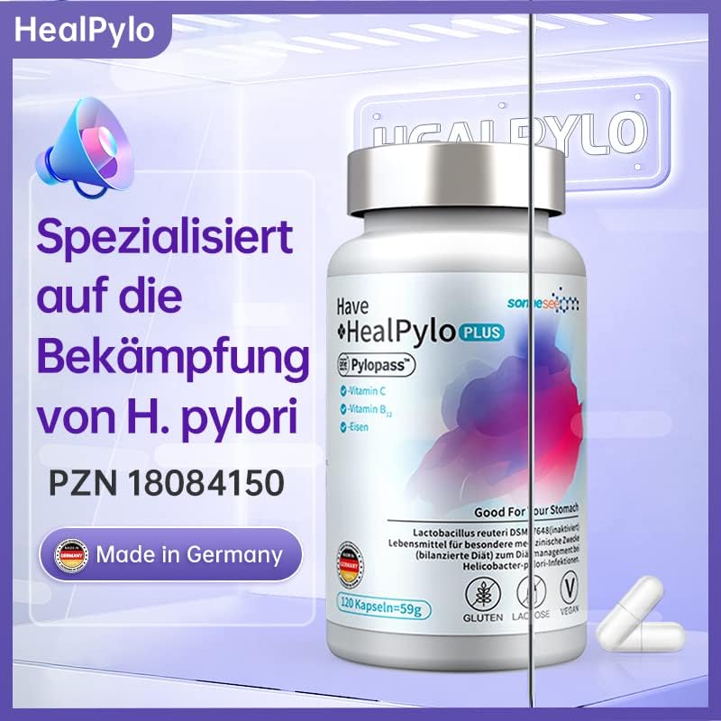 Pylopass plus gegen Helicobacter pylori
