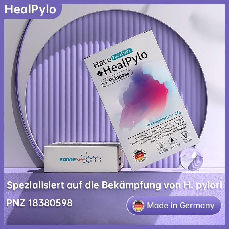 Pylopass Anti Helicobacter pylori Kautablette