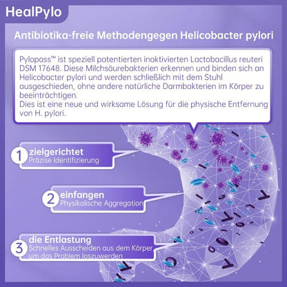 Pylopass plus gegen Helicobacter pylori