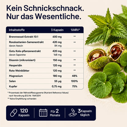 Sonnesee Premium Water Balance 120 – Pflanzenkomplex für Leichtigkeit und tägliche Wasserbalance