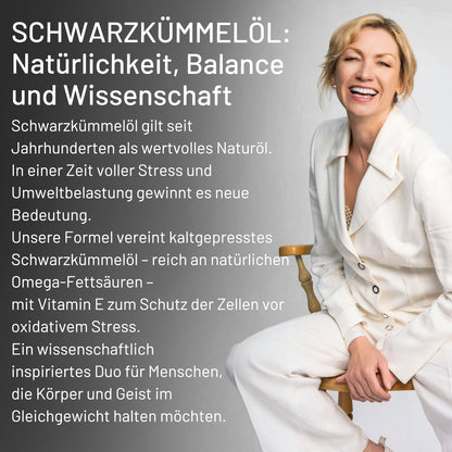 Sonnesee® Schwarzkümmelöl 1200 mg + Vitamin E | 300 Kapseln |