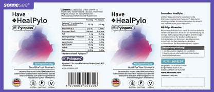 Pylopass plus gegen Helicobacter pylori