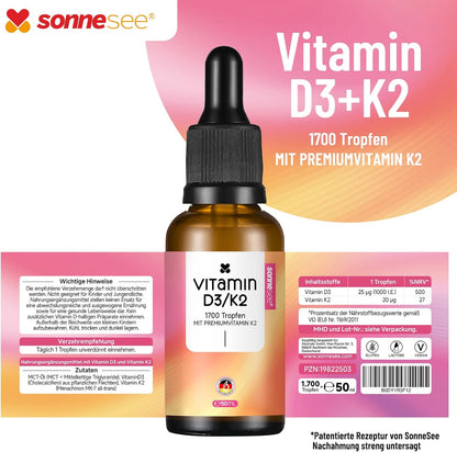 Sonnesee Gift – Vitamin D3 + K2