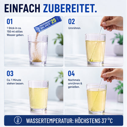 25 Bakterienkulturen + 30 Mrd. KBE – Darmflora Pulver mit Präbiotika, Enzymen, Zink & Biotin – 30 Tagesportionen – Sonnesee Mikrobiom Balance 25