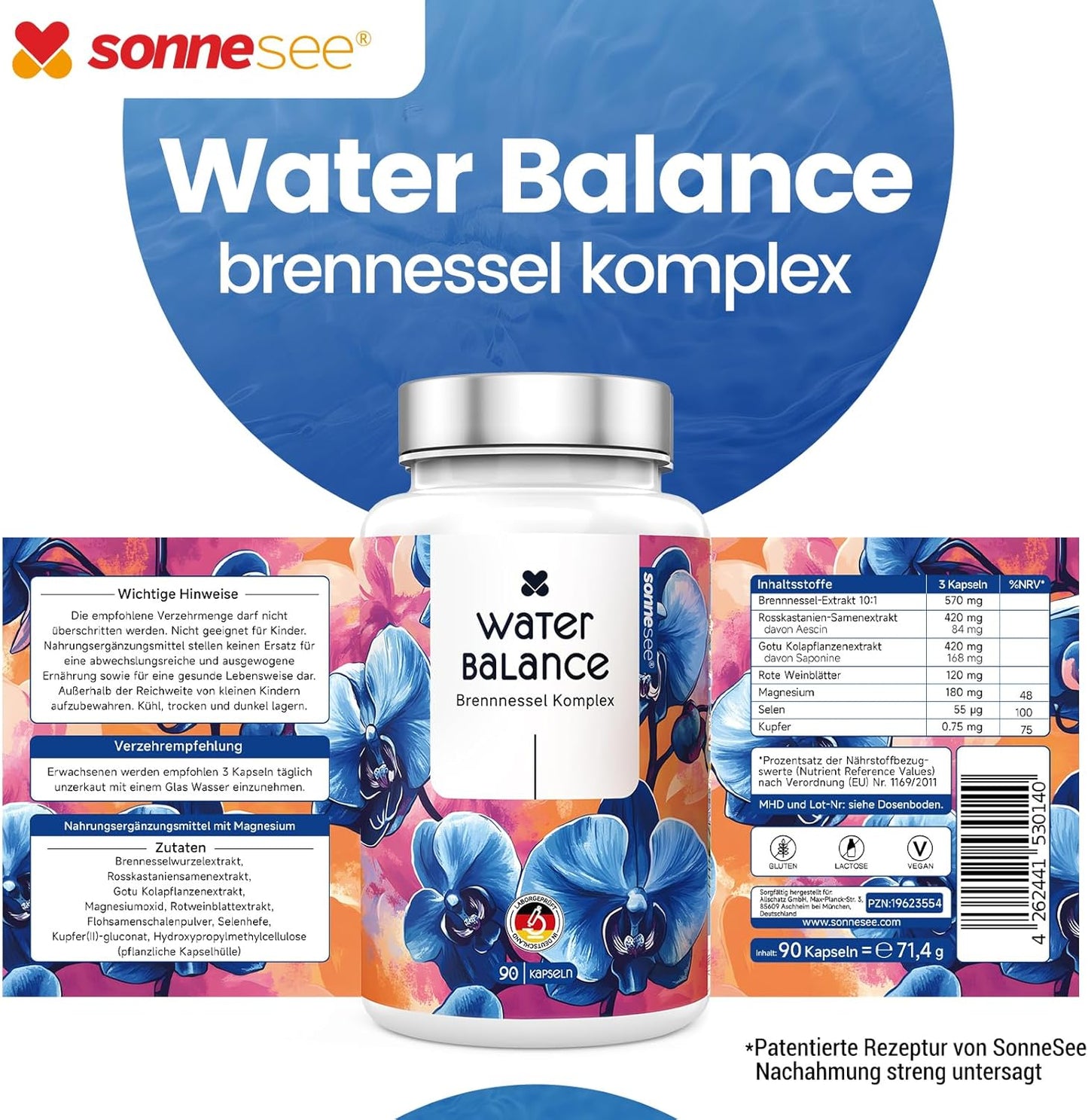 Wasserbalance 7 fach Brennnessel Komplex