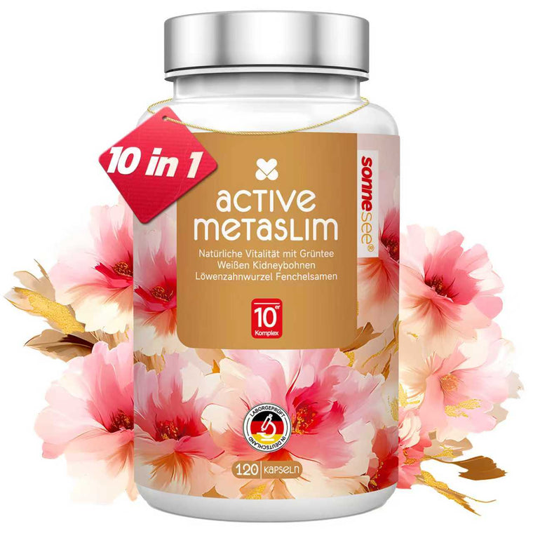 Active MetaSlim 10-in-1 – Grüntee & Kidneybohnen Komplex, 120 Kapseln