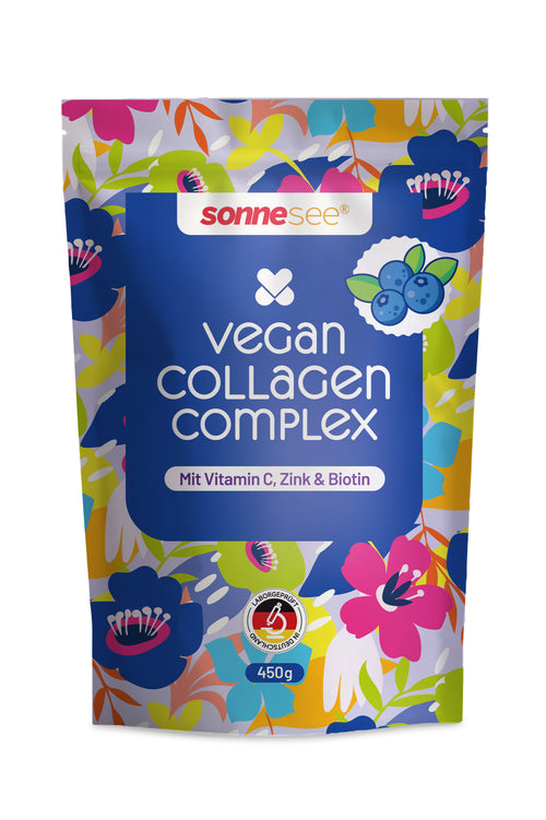 3in1 Beauty Balance Light Pflanz Collagen-Peptide, Inulin, Vitamin C, Biotin & Zink – für Haut & Darm – 450 g