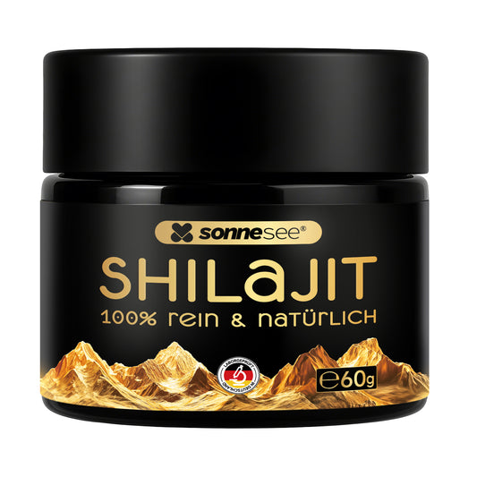 Sonnesee® Shilajit Harz – 100% rein & natürlich | 60 g