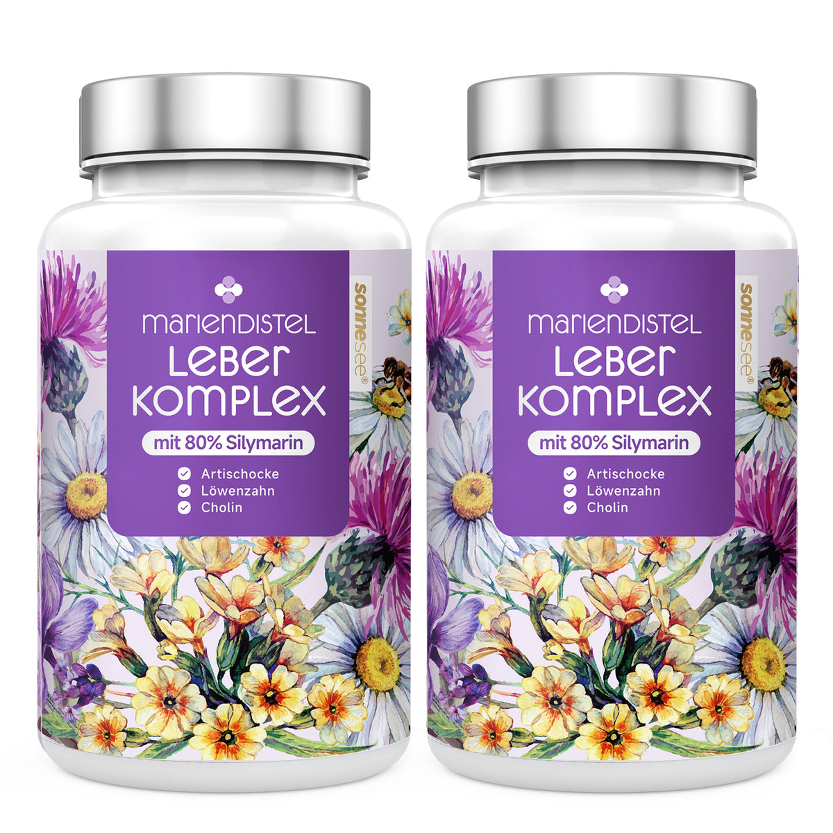 Sonnesee Leber Komplex mit Mariendistel und Cholin, 120 Kapseln – Bild 9