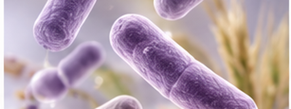 Illustrative Darstellung der Zellform von Bacillus coagulans