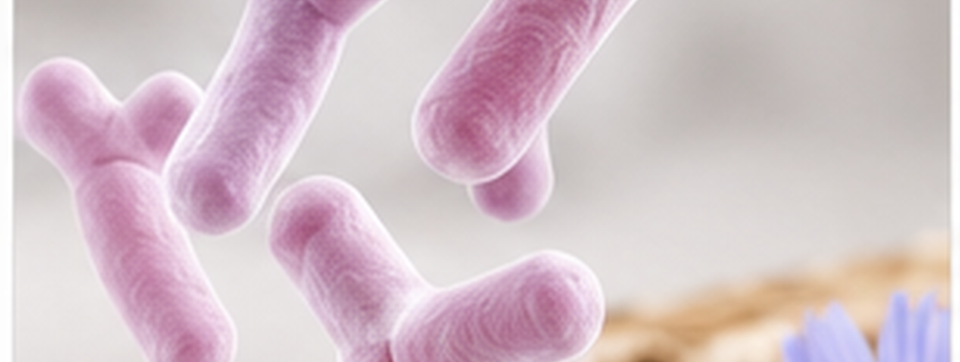 Illustrative Darstellung von Bifidobacterium longum im Kontext von Stamm und Forschung