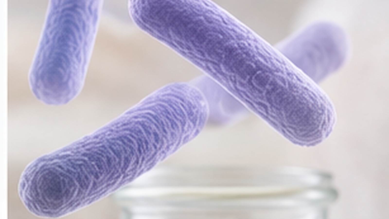 Illustrative Darstellung zu Lactobacillus casei mit mikrobiologischem Bezug