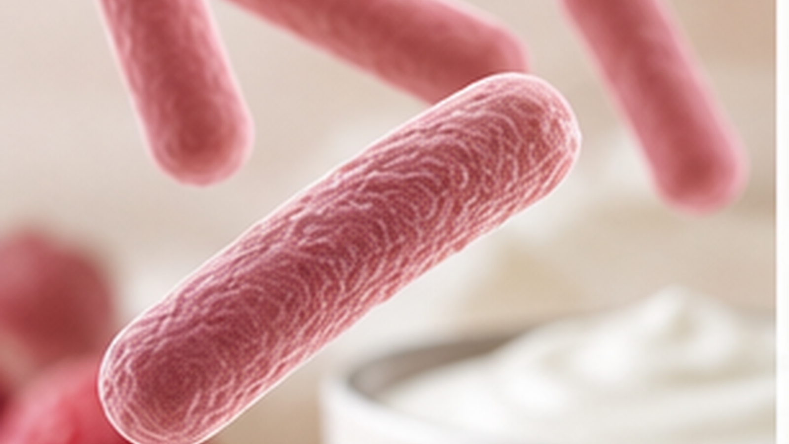 Illustrative Darstellung zu Lactobacillus paracasei mit mikrobiologischem Bezug