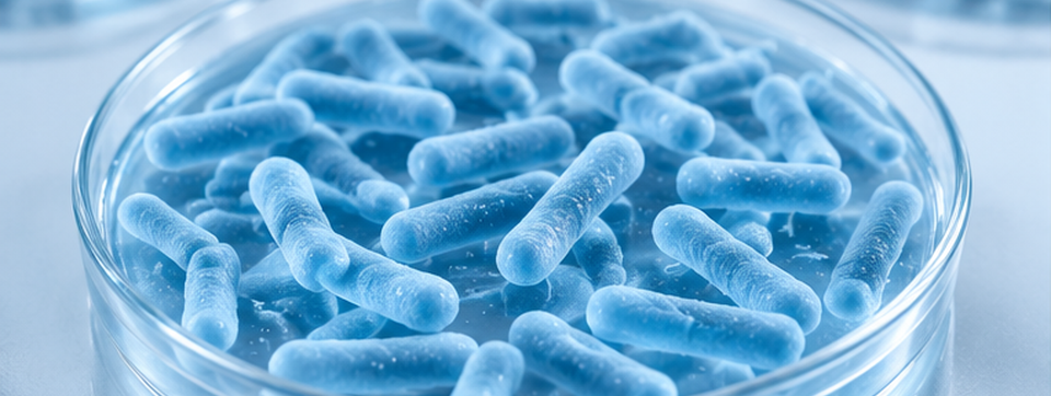 Illustrative mikroskopische Darstellung von Lactobacillus acidophilus